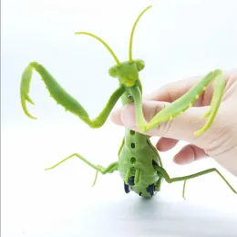 ElectricRC Animals Novelty Remote Control Insect Animal Creative Fun Simulation Praying Mantis Toys Halloween Prank Electric 230906