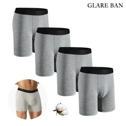 Majaki 4PC PAKIET MIDLONG BOXER STROOKS MĘŻCZYZN MĘŻCZYZN BAWECZNE MAŁO DO SEKSYNEJ HOMME BOXERSHORTS PAIK PAIPS SLIPS ZESTAW 230906