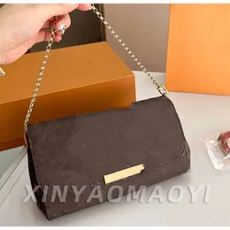 Women Luxurys Designers Bags Shoulder Crossbody bag Hand Gold Chain Fashion Clutches FAVORITE Handbags Coin Purses free ship