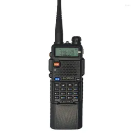 Walkie Talkie UV-5R Baofeng a lungo raggio Ingrandisci 3800mAh 8W Dual PUV 5r Ham Radio UV5RA bidirezionale per la caccia