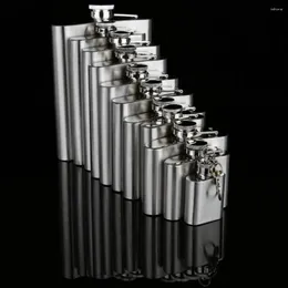 Hip Flasks 4oz 5oz 6oz 7oz 8oz Liquor Bottle Stainless Steel Flask 10oz 18oz Whisky Personalized Wedding Groomsmen Gift