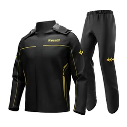 Männer Trainingsanzüge SULAITE Motorrad Regenmantel Anzug Wasserdicht Motorcyclelist Reflektierende Streifen Regen Mantel Jacke Frauen Männer Outdoor Ausrüstung 230906