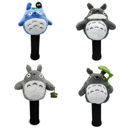 Other Golf Products Plush Animal Golf Driver Fairway Head Cover Golf Club 460cc Totoro Wood Cover DR FW CUTE GIFT Noverty 230907