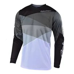 Radfahren Shirts Tops Herren MTB Mountainbike Jersey DH Motocross Sweatshirt BMX Enduro Downhill Anzug Atmungsaktives Schnell Trocknendes Langarmshirt 230907