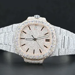 VVS Moissanite Baguette 다이아몬드 Y 아이스 아웃 Y 수제 Angp1APDC3 최고 버전.