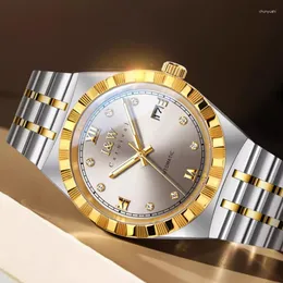 Armbanduhren Montre Homme Karneval Mechanische Business-Uhr für Männer Automatische Handgelenk leuchtende wasserdichte 2024 Reloj Hombre