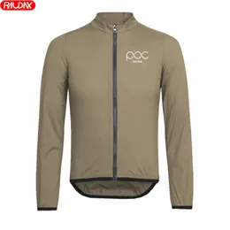 Cycling Shirts Tops RAUDAX POC Autumn Unisex Windproof Long Sleeve Spring MTB Bicycle Waterproof Top Lightweight 230907