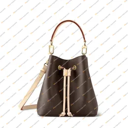 Женская мода, повседневная дизайнерская роскошная сумка-ведро BB, сумка через плечо, сумки через плечо, сумка-мессенджер, верхнее зеркальное качество, кошелек M46581