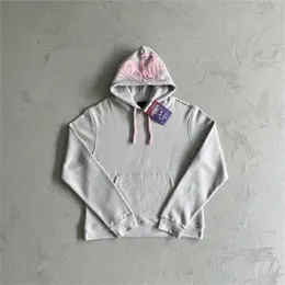 Erkekler Trailtsits 2023 Syna Kalite Nakış Kadın Setleri Sweatshirt ve Sweatyants Pink Chric Takım Damlı Damla 230906