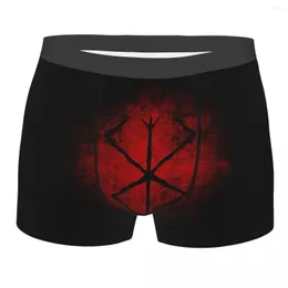 Underbyxor rolig boxare berserk tarmar griffith behelit manga shorts trosor män underkläder andas för homme s-xxl