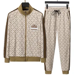 남자 여자 디자이너 트랙 슈트 가을 겨울 땀복 Zip Up Hoodies Jackets Jogger Suits Mens Letter Sport Running Suit Sweatshirts 바지 세트 M-3XL