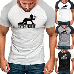 Мужские футболки, удлиненная футболка, мужская летняя модная повседневная рубашка с 3D цифровой печатью на спине, короткая упаковка для мужчин