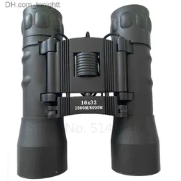 Telescopes 16X32 Binoculars Military HD Powerful Professional Telescope Folding Mini Telescope Zoom BAK4 FMC Optics For Hunting Outdoor Q230907