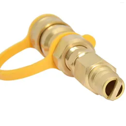 Tools Propane Quick Connector Fitting 1/4" Connect Disconnect Adapter 1lb Disposal Tank Regulator For Cooker Grill Accs