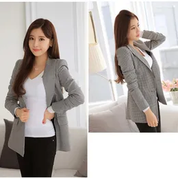 Women's Suits 2023 Spring Autumn Fashion Blazer Jacket Women Suit European Work OL Thin Long Sleeve Mujer Outerwear 02