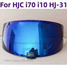 Motorradhelme Helm Visier Objektiv Fall für HJC I70 I10 HJ-31 Iridium Anti-UV Staubdicht Full Face Shield Maske Zubehör Moto