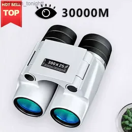 Teleskop 30000m Teleskop Auto Focus 300x25 Kraftfulla kikare Long Range Professional Mini Portable HD Waterproof Monocular Q230907