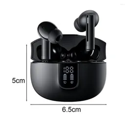 Diaphragm Dynamic Coil Earphone Headset With Accurate Voice Capture Immersive Sound Wireless Power Display