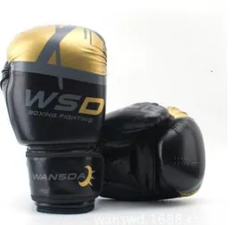 Sporthandskar av hög kvalitet vuxna kvinnor/män boxning handskar mma muay thai boxe de luva mitts sanda utrustning8 10 12 14 6oz 230906