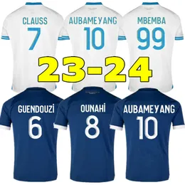 23 24サッカージャージ2023 2024 MBEMBA MAILLOT FOOT CUISANCE GUENDOUZI NDIAYE CLAUSS VITINHA FOOTBOLUL SHIRTS MEN KIDS VERETOUT UNDER NUNO HARIT