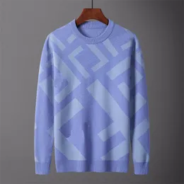 Suéteres de estilista pulôver de manga longa masculino sweater sweater bordado malha de malha de roupa de idade