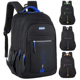 Mochila masculina mochilas de viagem oxford sacos leves escola negócios portátil backbags à prova dwaterproof água bookbag para meninos