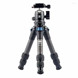 Tripods Sirui AM-223 B00K Carbon Fiber Tripod Set Mini Portable Micro SLR Camera Mountaineering Travel