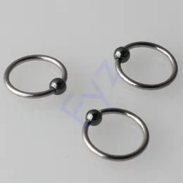 Labret Lip Piercing Jewelry G23 Hematite Ball 16G Ring Ring Ear Tragus Cartilalge Stud Body Body 230906