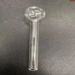 10cm 15cm 20cm diâmetro 25mm pense pirex vidro queimador de óleo tubo de vidro transparente tubo de vidro óleo prego
