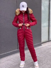 Women's Trench Coats TARUXY Feather Slim Winter Parkas Women One Piece Down Jacket Woman Long Ski Suit Mountaineering Abrigos De Plumas