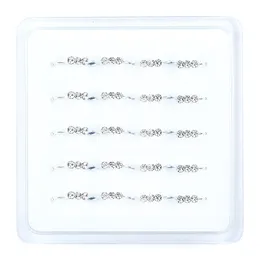 Labret Lip Piercing Jóias 20pcs cobre banhado a prata anéis de nariz brilhando cristal nariz aros para mulheres acessórios moda jóias Helix Nastril 230906