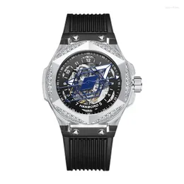 Armbanduhren Relogio Masculino Hanboro Mode Automatische Uhr Für Männer Frauen Mechanische Handgelenk 50M Wasserdicht Reloj Hombre