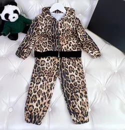 2023 novas roupas de bebê de alta qualidade conjuntos com estampa de leopardo meninas ternos de manga comprida primavera outono crianças estilo ocidental saia estilo europeu e americano conjuntos infantis