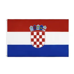 HR HRV Hrvatska Croatia Flag Whole High Quality 90x150cm 3x5fts Ready to Ship Stock 100% Polyester285i