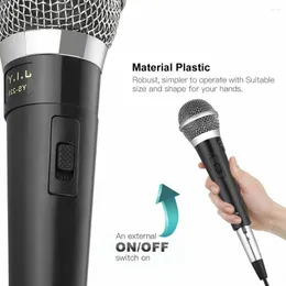 Microphones YS-226 Wired Microphone Moving Coil Handheld Dynamic Mic Stage Singing Home KTV Meeting