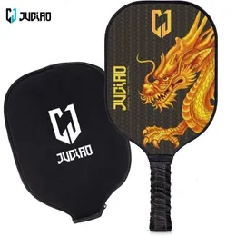 Squash rackets pickleball paddel 16mm USApa kompatibel professionell lämplig för praktik premium kolfiber komfort grepp pickleball paddel 230906