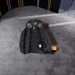 新しい冬のジャケットレディースクラシックカナダ長袖デタッチ可能なロックウェルデザイナーパーカスファッションパフコートレター格子縞の温かいグースDA1