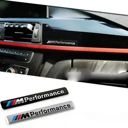 Metal M Performance Car Sticker For BMW M Badge for BMW E34 E36 E39 E53 E60 E90 F10 F30 M3 M5 M6