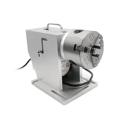 LY SD80 SD100 3 Pençeler Döner Eksen Çapı 80mm 100mm Fiber Lazer Oyma Makinesi Yavaşlama Fonksiyonu ile Maks.