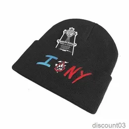 Winter New Product Ch Knitted Hat Outdoor Warmth Cover Woolen Men's Fashion Trend Embroidery Sex Cold 1ibyz3yh