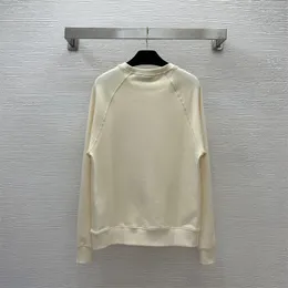 Женские толстовки, осень 2023, распродажа, свитер с круглым вырезом и длинными рукавами, приятная для кожи, удобная повседневная спортивная куртка