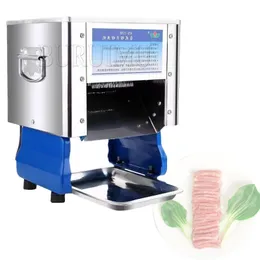 Elektrische Fleischschneidemaschine 220V Kommerzieller Fleischschneider Slicer Edelstahl Gemüsefleischschneidemaschine