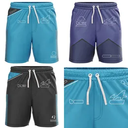 2023 Nuovi pantaloncini da pilota F1 Formula 1 Sumpi di carico casual maschile Sport Stringi di pantaloni corti sciolti di pantaloni da spiaggia maschi