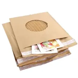 Förpackningsväskor Korrugerade Honeycomb Paper Mailer POLLERD MAILING ECO Friendly Composterable Kraft Envelope Bag Drop Delivery Office School Dhyga