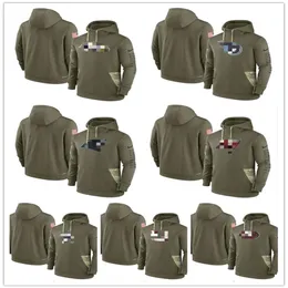 custom Men women youth Washington''Commanders''Olive 2022 Salute to Service Therma Performance Pullover Hoodie286L