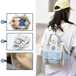 Diaper Bags Tas popok portabel multifungsi tas Multi fungsi dengan kapasitas besar untuk menggantung Kereta Bayi anti air kain Oxford 230907