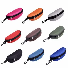 Sunglasses Cases 11 Colors Reading Glasses Carry Bag Hard Zipper Box Travel Pack Pouch Case 221119 Drop Delivery Fashion Accessories E Dh62N