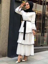 Etniska kläder Ramadan Muslim Jalabiya Afrikanska klänningar för kvinnor Abaya Turkiet Islam Arab Hijab Dress Vestidos Robe Femme Musulmanes Kaftans