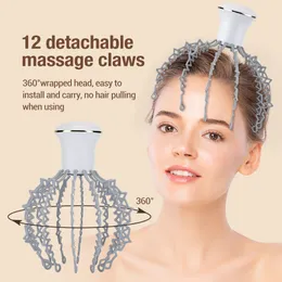 Head Massager Massager Electric Octopus Claw Scalp Stress Relief Therapeutic Scratcher Magnet Physiotherapy Health Care 230908