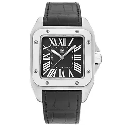 Reloj de negocios para hombres Reloj de moda para mujeres Reloj deportivo de cuarzo Correa de piel de vaca con múltiples colores Elija simple y atmos272r